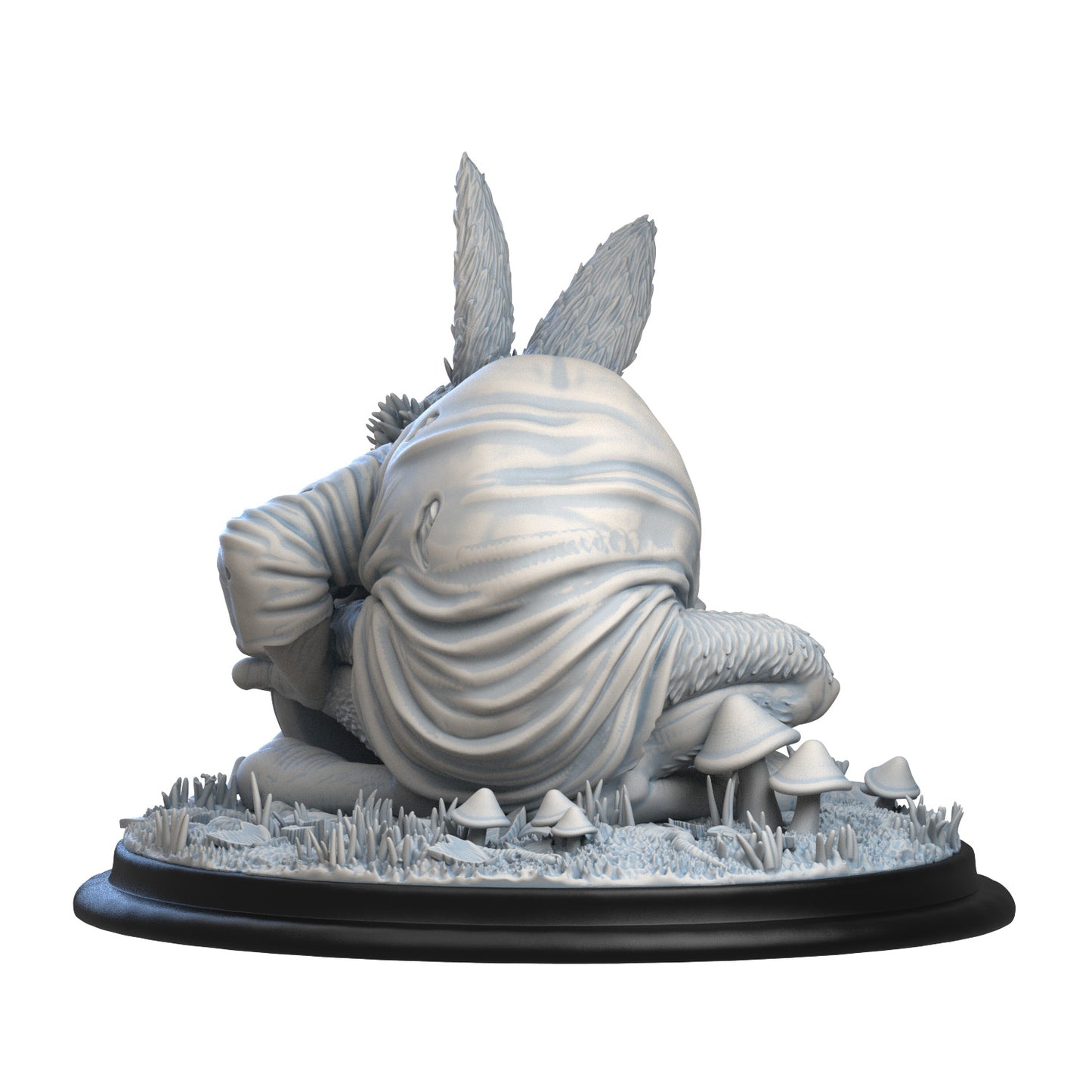 Alice in Creepyland — White Rabbit | 3D Printed Figure | Art Piece | Siryll | Nerdy Creations