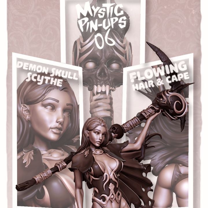 Mystic Pin-Up 06 resin figure