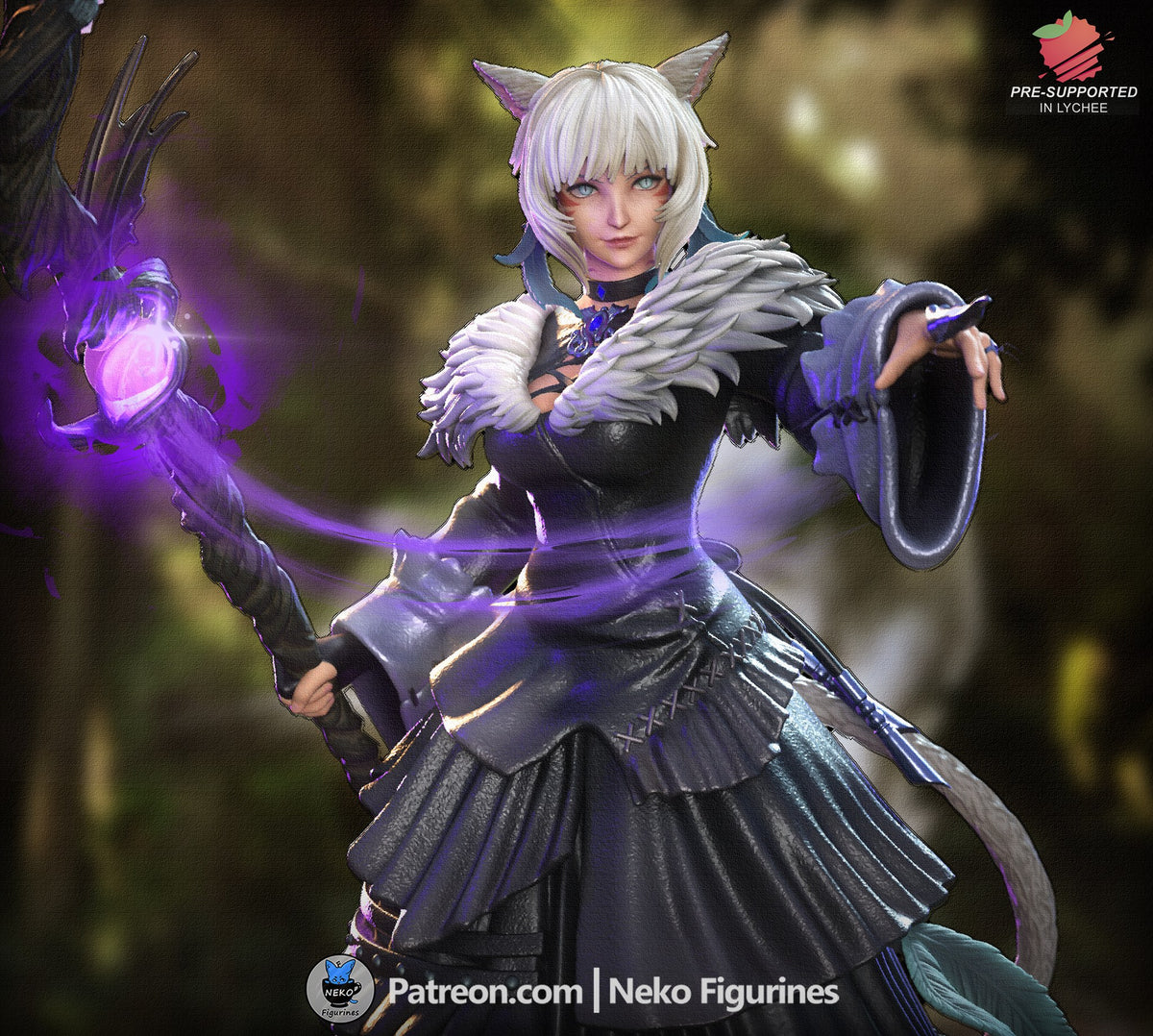 Y'shtola (Final Fantasy) resin figure