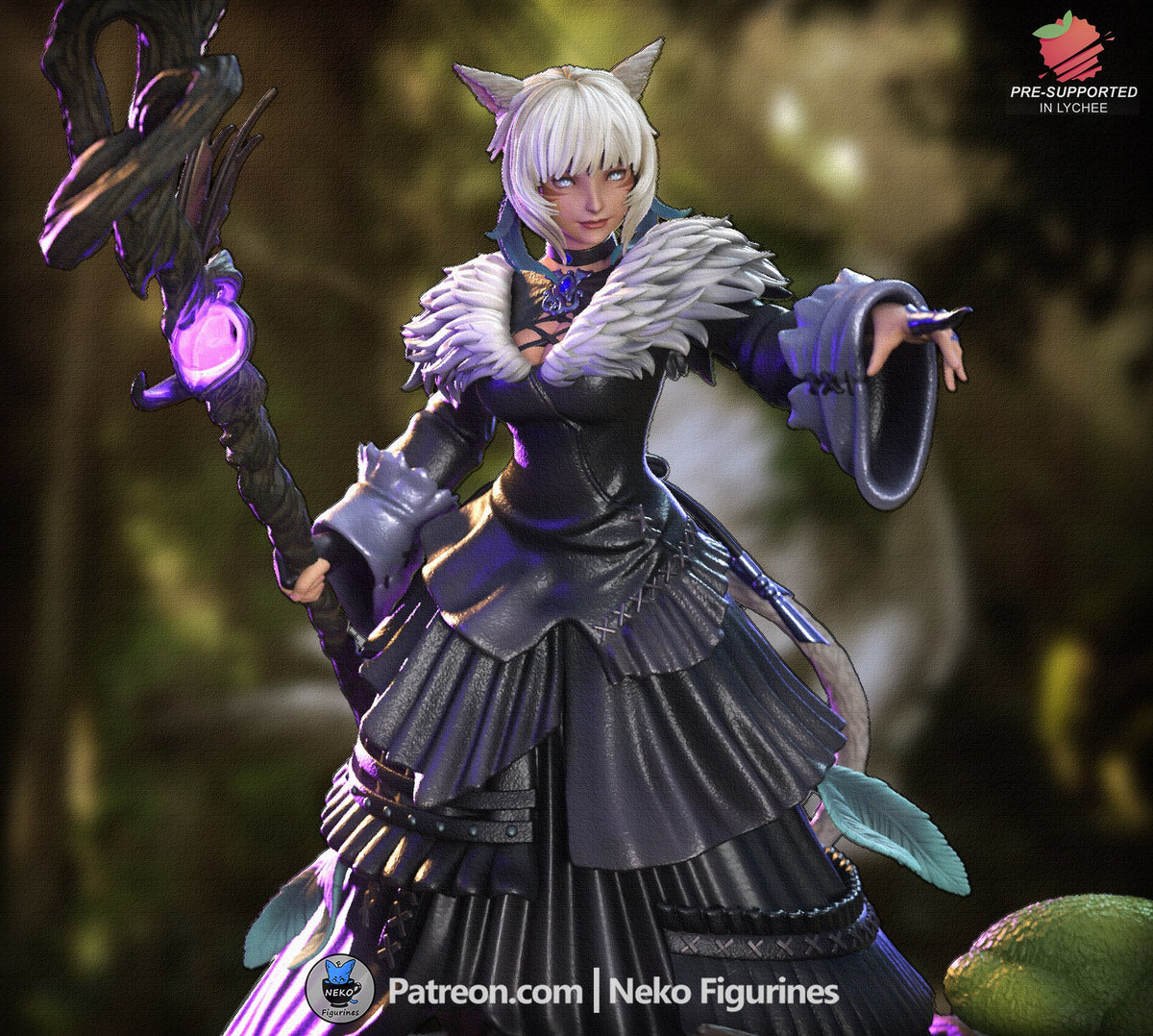 Y'shtola (Final Fantasy) resin figure