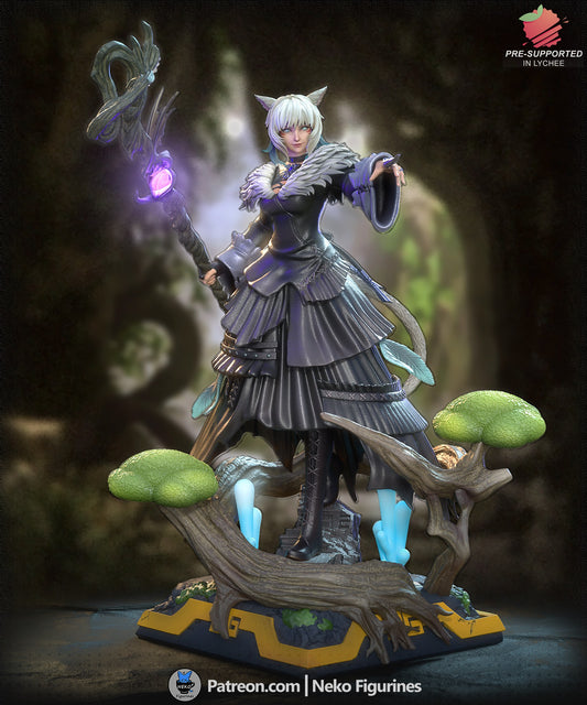Y'shtola (Final Fantasy) resin figure