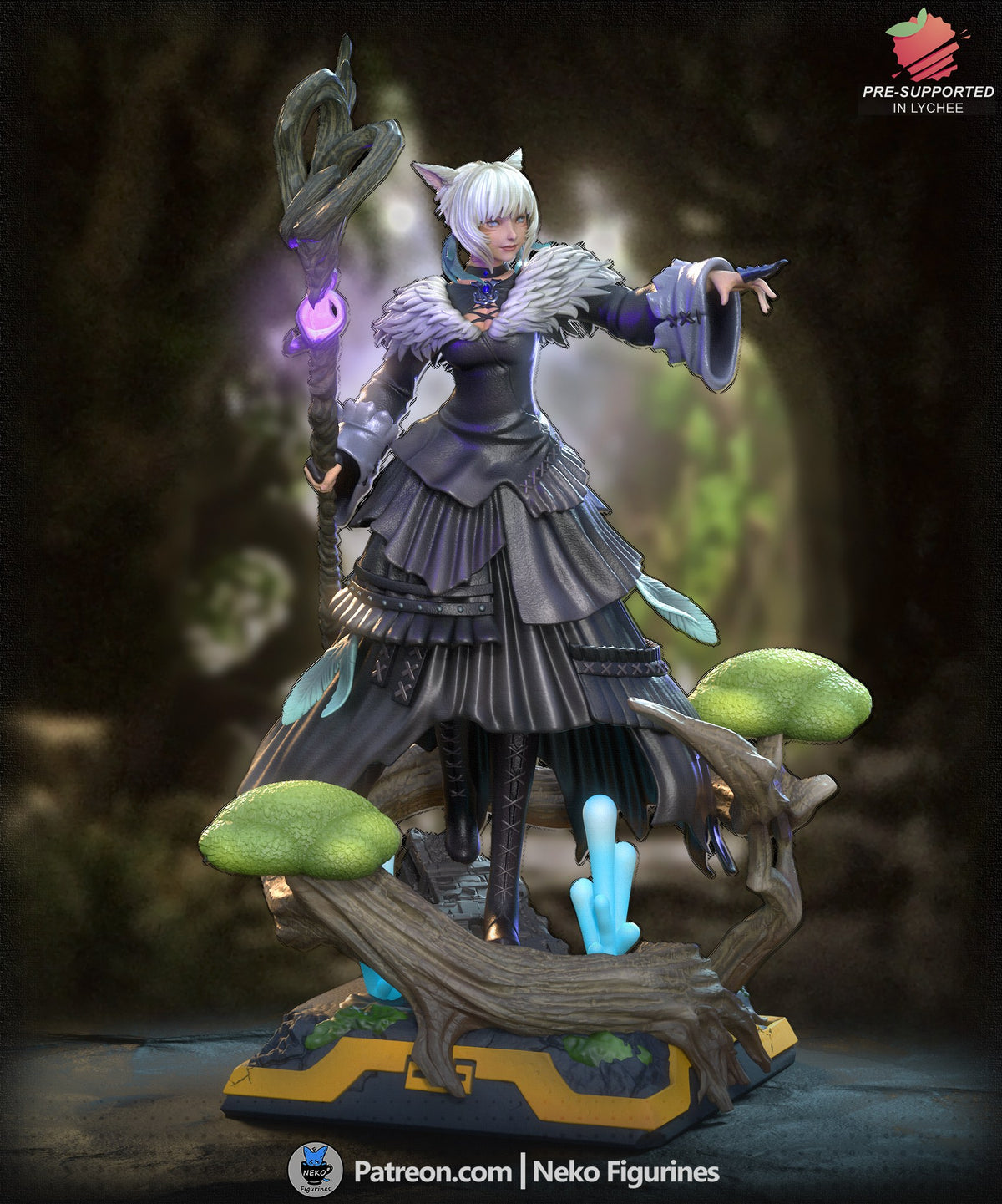 Y'shtola (Final Fantasy) resin figure