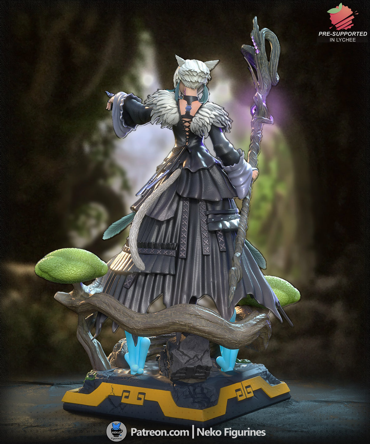 Y'shtola (Final Fantasy) resin figure