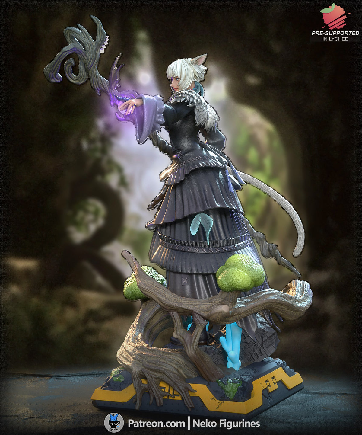 Y'shtola (Final Fantasy) resin figure