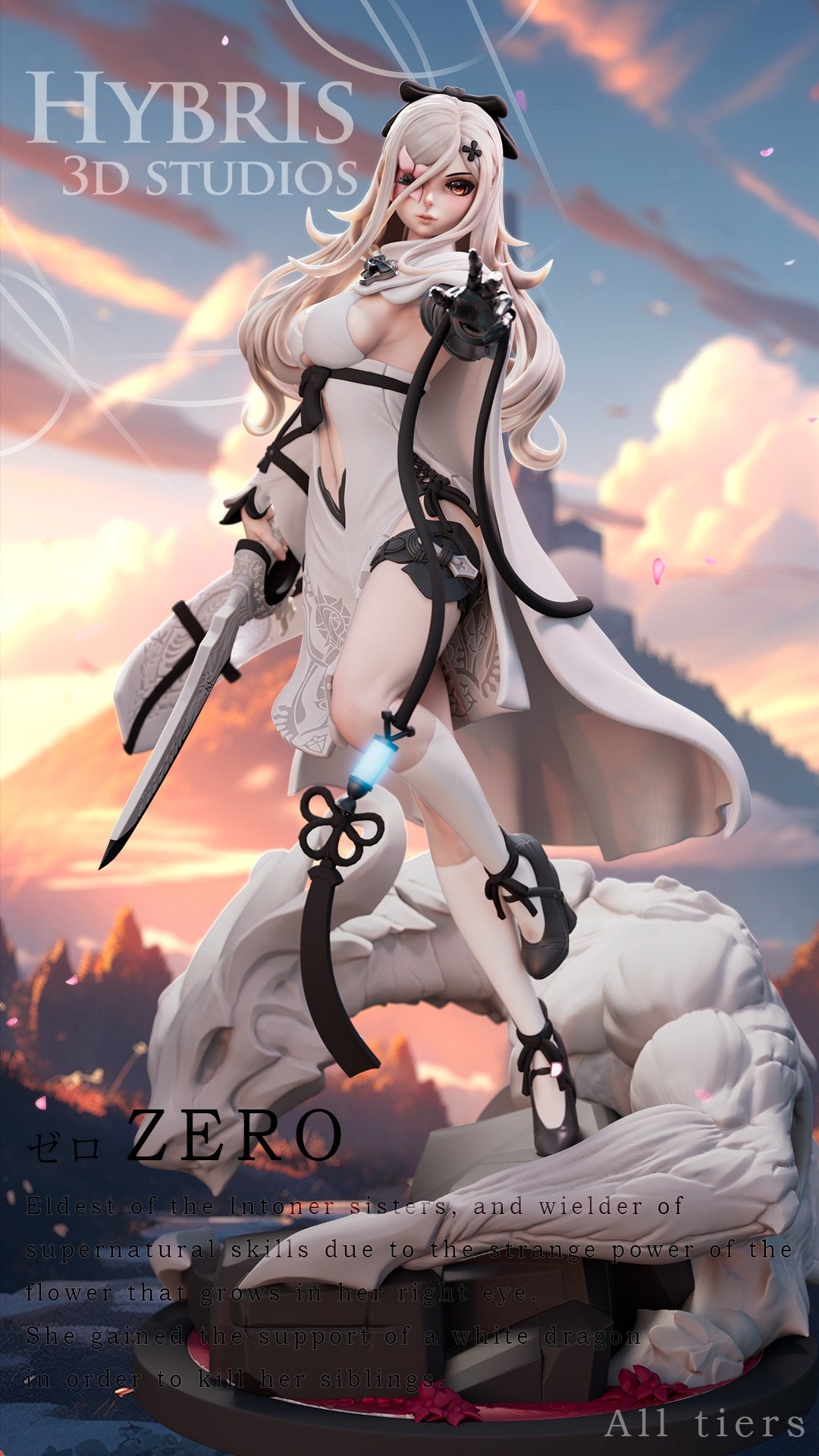 Zero resin figure